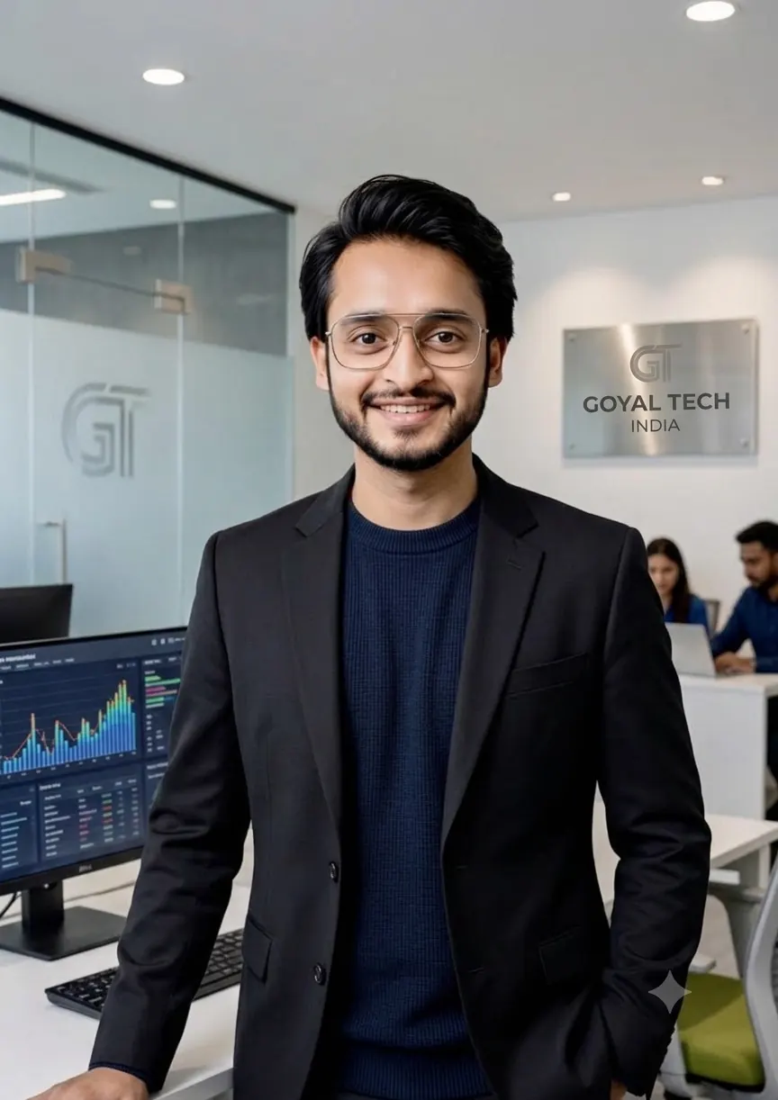 Himanshu Goyal, Founder & CEO of Goyal Tech India